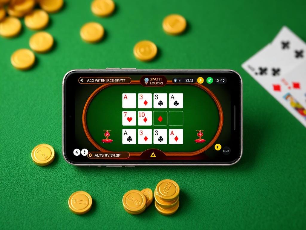3patti loot APK gameplay teen patti table